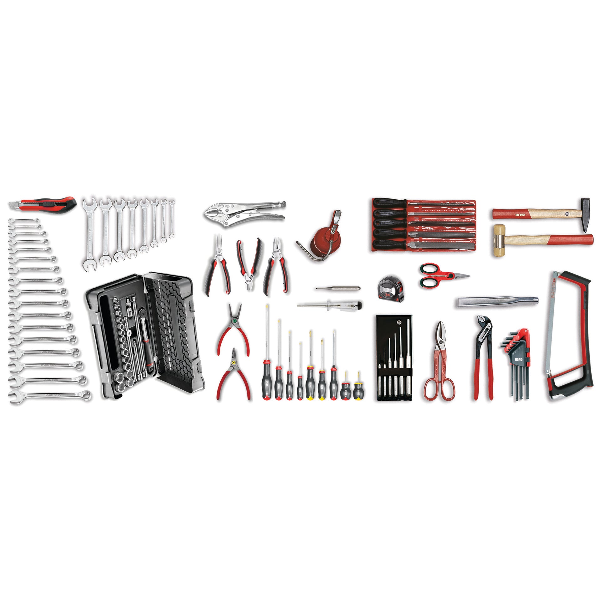 496 E1 - Assortiment industriel (95 pièces) - Usag - U04960038 496 E1 - Assortiment industriel (95 pièces) - Usag - U04960038